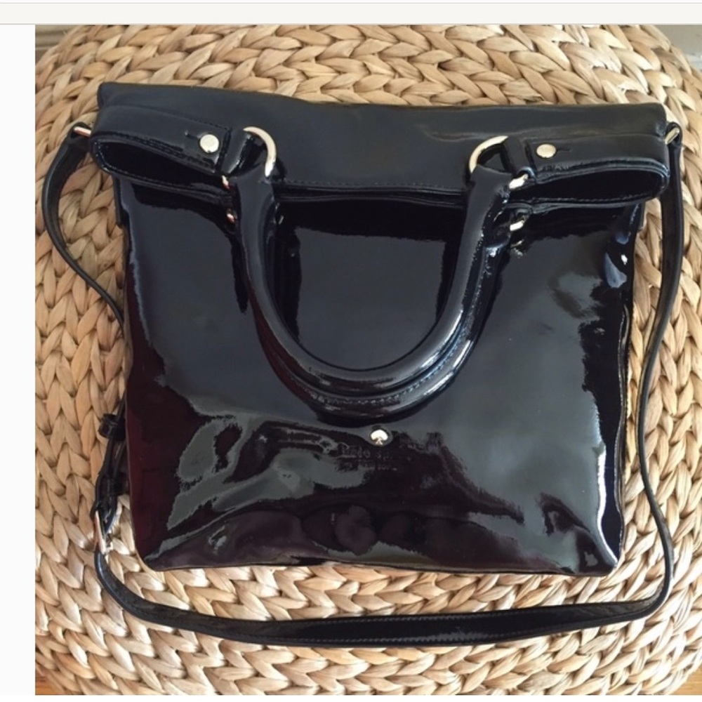 Kate Spade Black patent bag